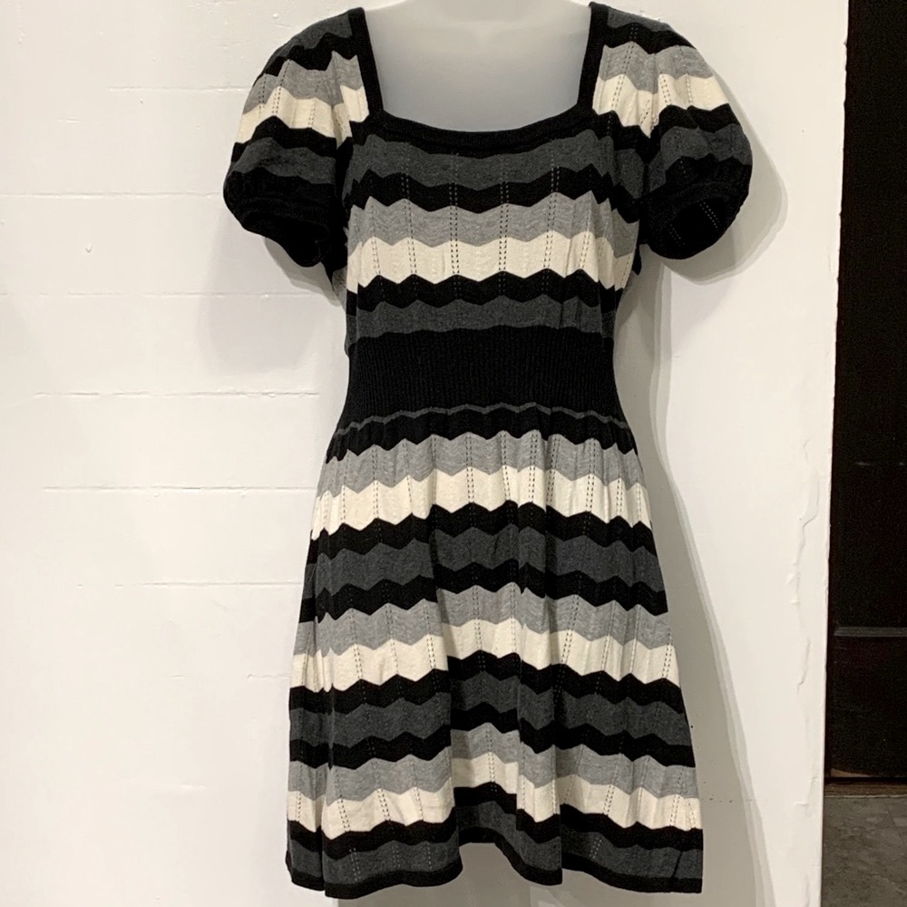 H&M striped knit dress